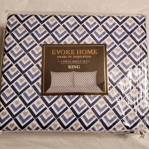 NWT Beautiful King Sheet Set
